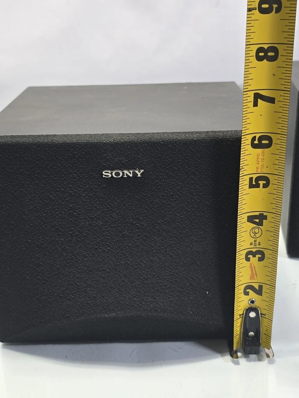 Sony SS-SR290 Bookshelf Surround Speakers Pair 8 Ohm 100W Tested Black